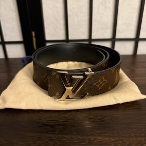 Louis Vuitton Brown Monogram Belt